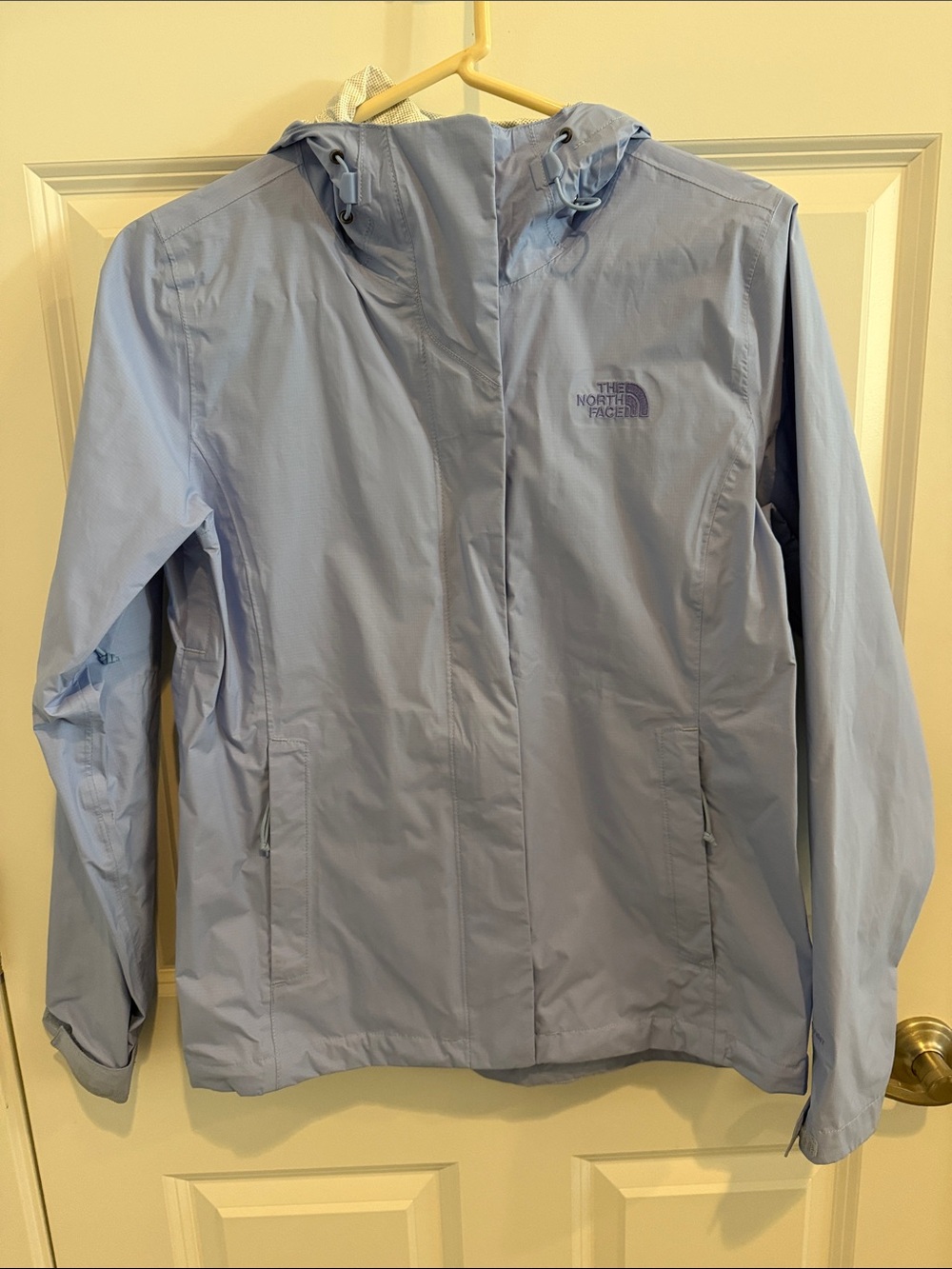 The North Face Women's Periwinkle Hooded Rain Jacket